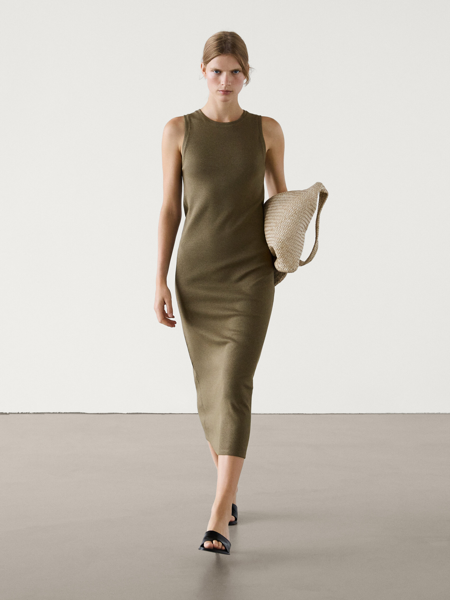 Massimo dutti grünes kleid Outlet